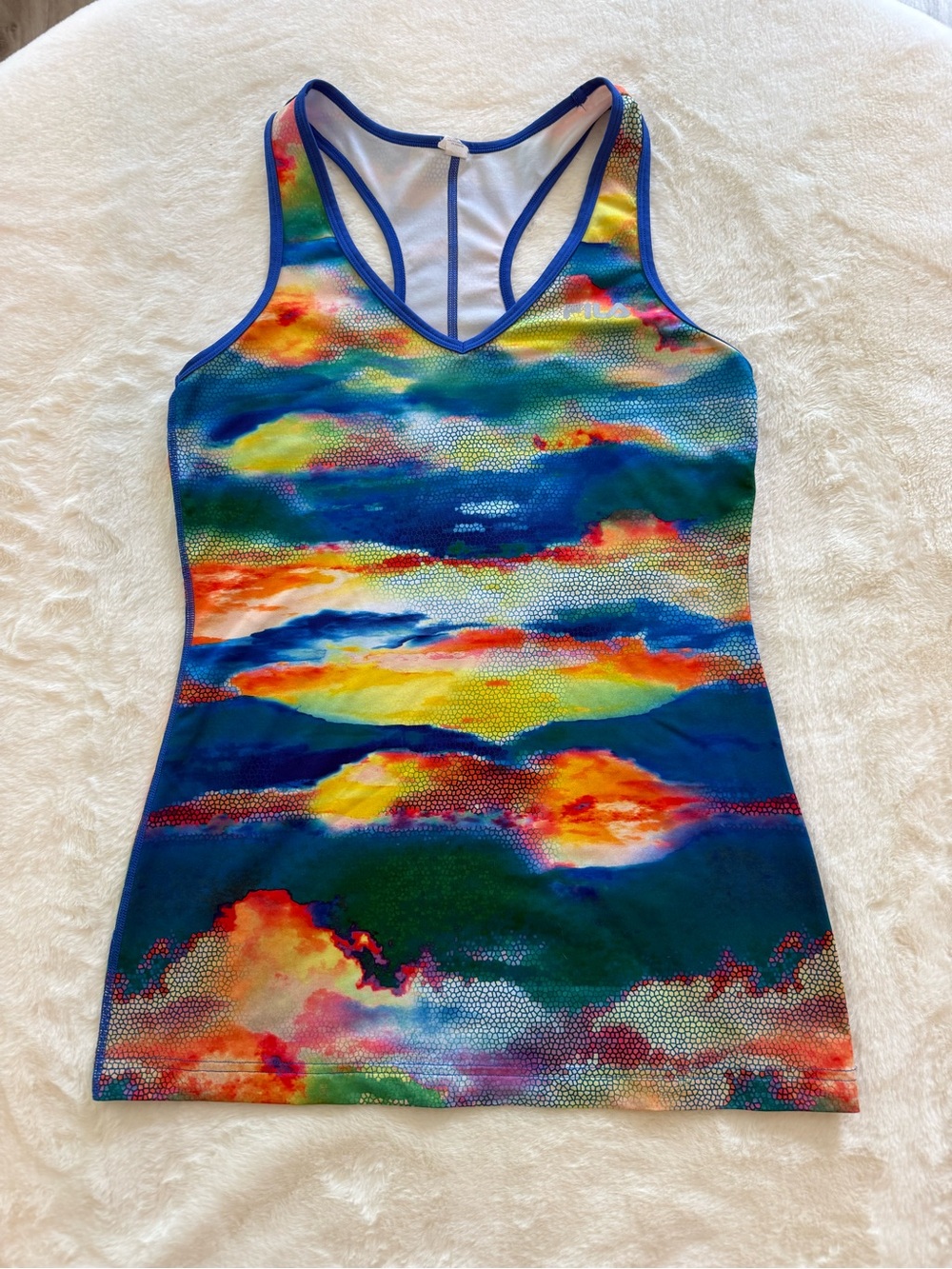 Fila Vibrant Multicolor Racerback Tank Top